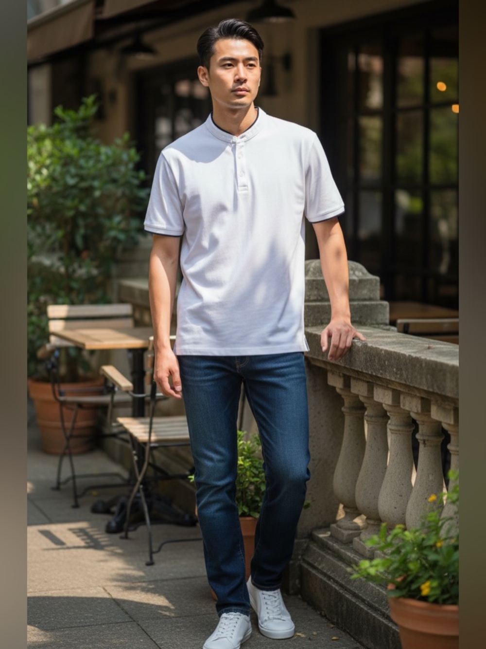 Zara Men's White Polo Shirt | NWT